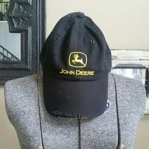 John Deere Accessories - 🚜Black & Yellow John Deere Adjust. Baseball Cap John Deere Accessories - 🚜Black & Yellow John Deere Adjust. Baseball Cap
